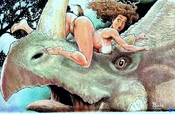 Cavewoman Prehistoric Pinups manga cover