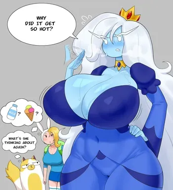 [Idler_r] Milky Ice Queen (Adventure Time) manga cover