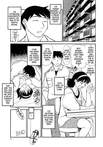 [Fujisawa Tatsurou] Geez, It's No Use! Here Comes The Tutor - My Dear Aunt (Hitozuma Hamegurui 4) manga cover