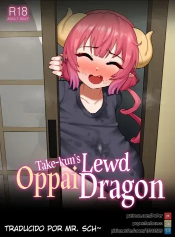 [PoPer] Take-kun's Lewd Oppai Dragon | Español / Spanish [Mr. Sch] manga cover