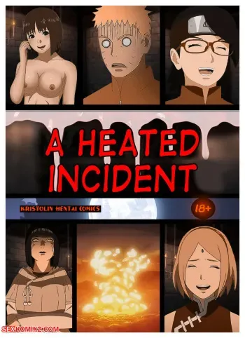 Naruto. A heated incident. KristoLin for sexkomix2.com manga cover