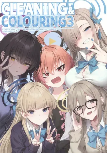 (C106) [Takinobori (Koisuke)] CLEANING&COLOURING 3 (Blue Archive) manga cover