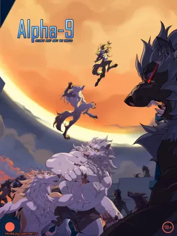 Alpha-9 issue2 manga cover