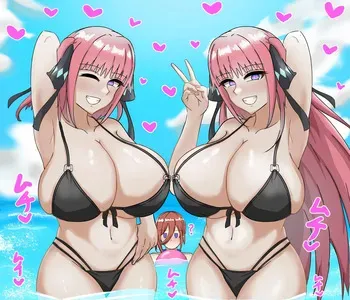 [テフル] マルチバース水着二乃 manga cover
