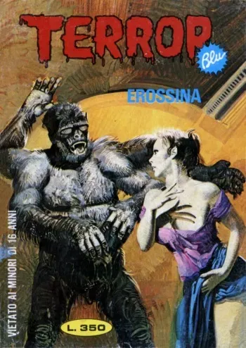 [Angelo Todaro] Terror Blu #40 - Erossina (English) [Akujo] manga cover