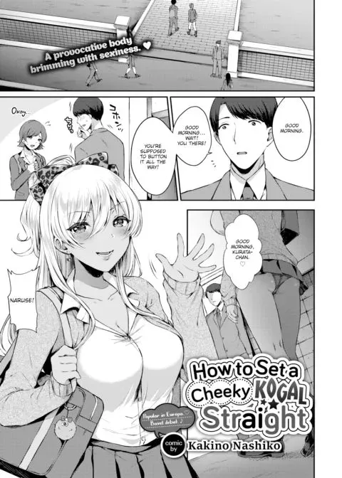 How to Set a Cheeky Kogal Straight manga cover