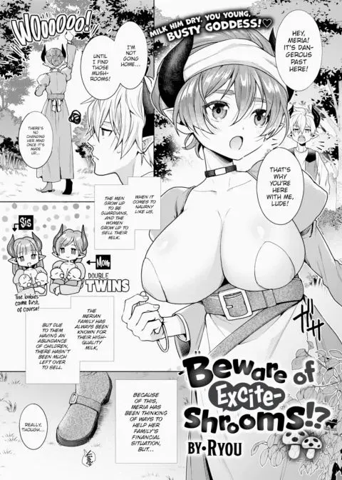 Beware of Exciteshrooms!? manga cover