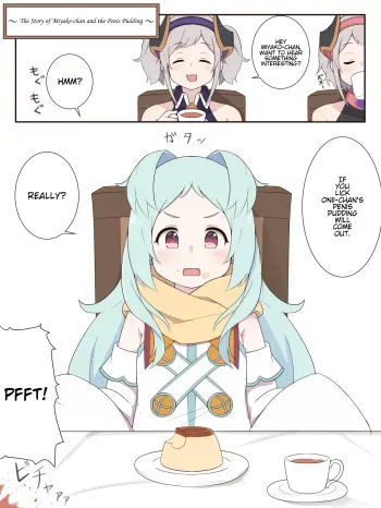 Miyako to Ochinpo Purin no Ohanashi | The Story of Miyako-chan and the Penis Pudding manga cover