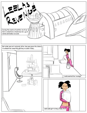 [Blimpy] Leela's Revenge (Futurama) manga cover
