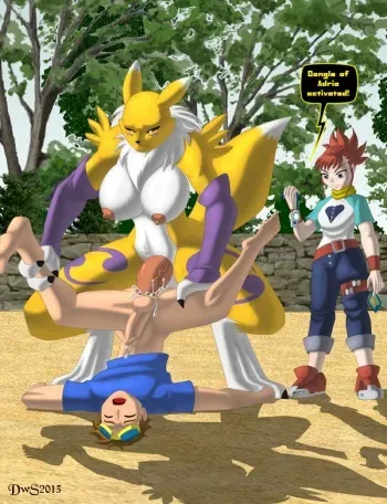 [Dreamweaver] Digimon & Dongles (Digimon Tamers) manga cover