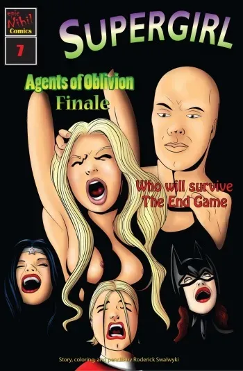Supergirl: Issue #7 - Agents of Oblivion Part 4 manga cover
