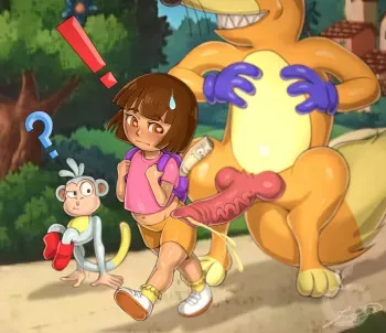 [Lucas Mist] Swiper no swiping! (Dora the Explorer) manga cover
