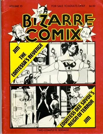 Jim - The Contessa's Revenge [Bizarre Comix 10.1, EN] manga cover