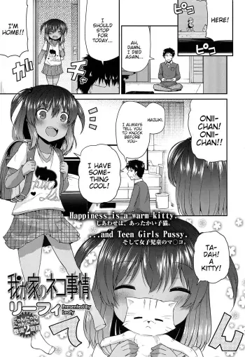 Wagaya no Neko Jijou | Our Home's Cat Situation manga cover