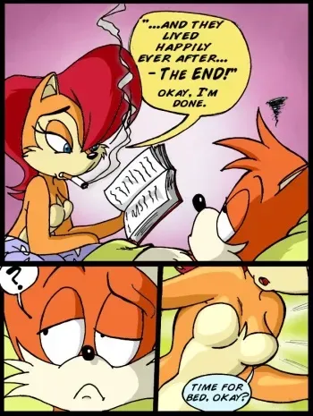 [CCN] Adventures of Funny Kissing (Sonic the Hedgehog) manga cover