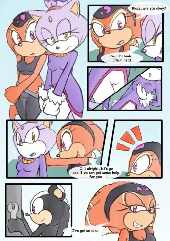 [MysteryDemon] A Friend in Need (Sonic The Hedgehog) manga cover