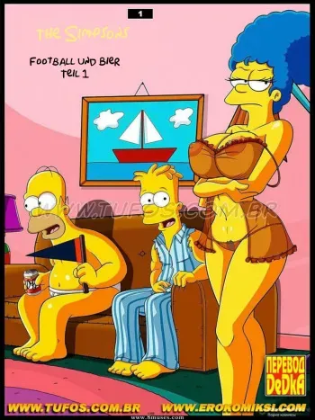 [Tufos (Croc)] The Simpsons 01 - Football und Bier Teil 1 [German] manga cover