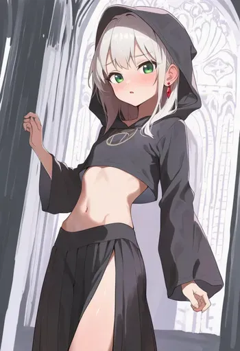 Ai demon x loli cultist [AI Generated] manga cover