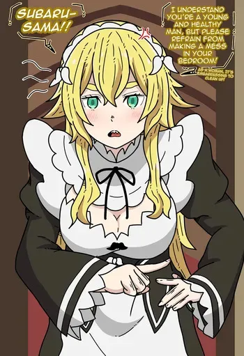 [ApoelaYoshi7] A Strange Request for Frederica?! (Re:Zero) manga cover