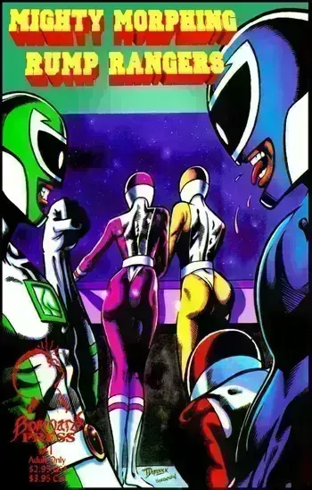 [Nelson Danielson] Mighty Morphing Rump Rangers manga cover