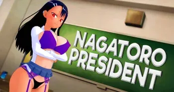 Nagatoro New President manga cover
