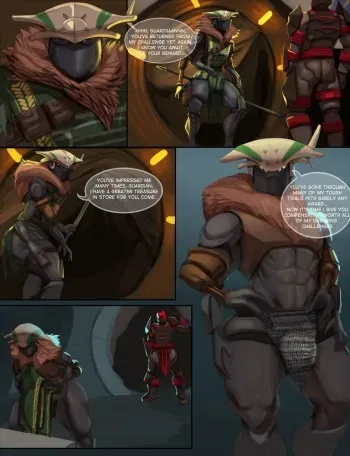 [JustMeGabeNewell] Guardians Frustration manga cover