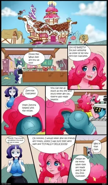 [Kelly Odom] Self-Rising Pinkie (My Little Pony Friendship Is Magic) manga cover