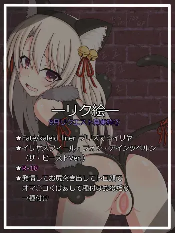 [Tyagama]『路地裏の幼獣』イリヤスフィール･フォン･アインツベルン (Fate/kaleid liner Prisma☆Illya) manga cover