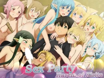 [Mystery] Sex Party - Harem of Kirito (Sword Art Online) manga cover