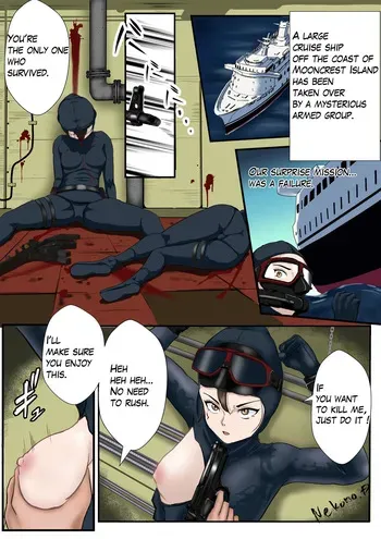 [Cat's Acorn] Hostage rescue failed. Violated. (Part 1 and 2) (English) manga cover