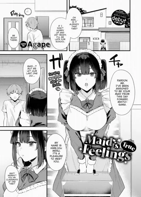 Maid's True Feelings manga cover