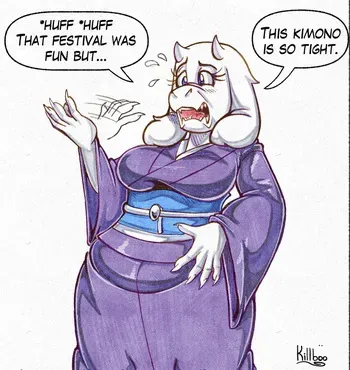 [KillBoo (Killian Booze)] Preg Toriel Sketches manga cover