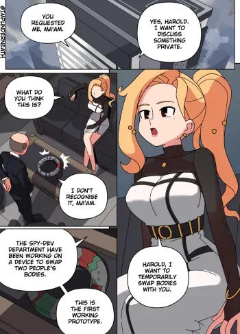 CEO Butler Swap manga cover