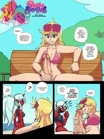 [Mrbooshmaster] Kneesocks Come In Pairs (Panty and Stocking with Garterbelt) manga cover