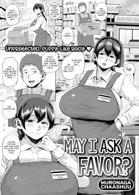 May I Ask a Favor? manga cover