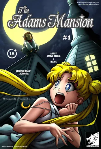 The Adams Mansion by Helios, Atreyustudio and Locofuria manga cover