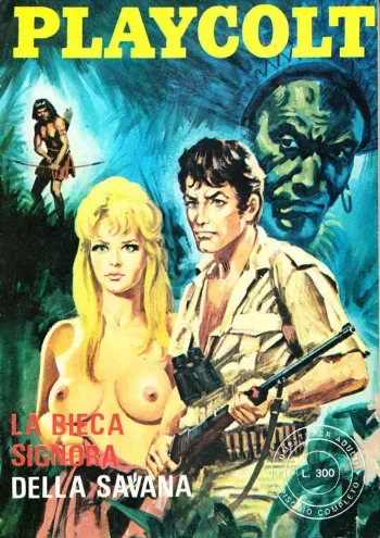 [Studio Montanari] Playcolt #51, Series IV - La Bieca Signora Della Savana (The Sinister Woman of the Savanna) [Akujo] manga cover