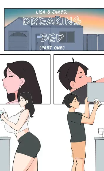 [Jopuari] Lisa & James: Breaking Bed (Parts 1-2) manga cover