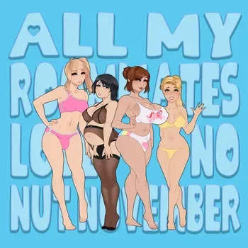 [Agent Red Girl] All My Roommates Love: No Nut November (2025) manga cover