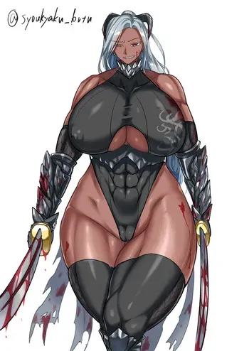 [焼却物] 褐色ムチバキ女戦士 manga cover