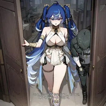 [Pixiv (BCSnail)] 도박으로 빚진 남친 때문에 빚 면제 3판2선 섹스 승부를 하게 된 유노 [AI Generated] manga cover