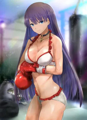 [Nekomataya (Akabeko)] Boxing with Marta manga cover