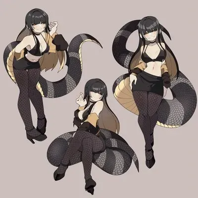 King Cobra Girl (junkzero) [Original] manga cover