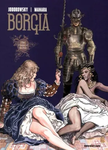 [Alejandro Jodorowsky & Milo Manara] Borgia #3 - The Flames of the Pyre [English] manga cover