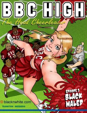 [Blacknwhite] BBC High 3 - The Head Cheerleader Black Maled [French] manga cover