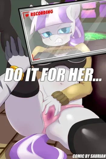 [Saurian] Do it for Her... (My Little Pony) manga cover