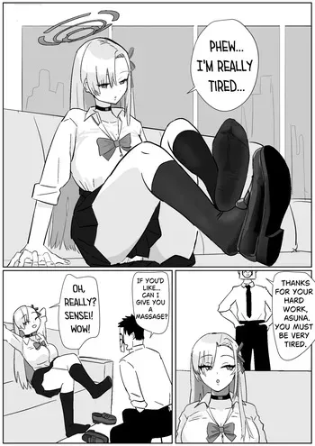 [Sockshop / ヤバい靴下屋さん] Asuna's Special Treat Socks manga cover