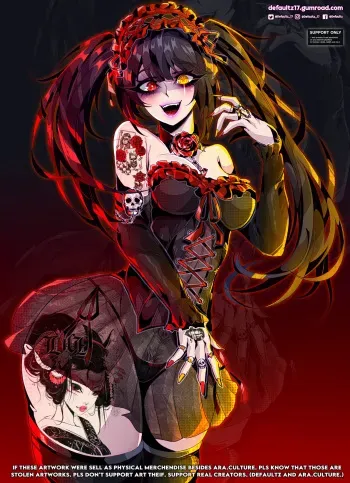 [Defaultz_17] 2023 Kurumi Date A Live Rewards manga cover