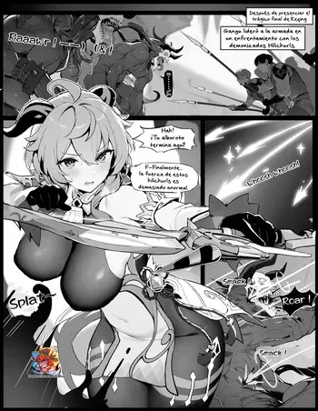La verdadera naturaleza de Ganyu manga cover