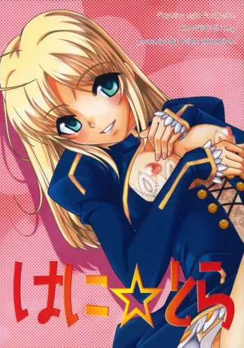 (C76) [Uotatsu18Kinshiten (Fujimori Saya)] Hani Tora (Fate/stay night) manga cover